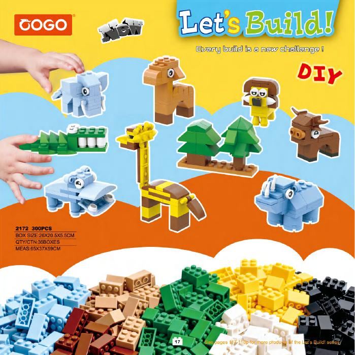 Let’s Build! sets from the Cogo catalogue