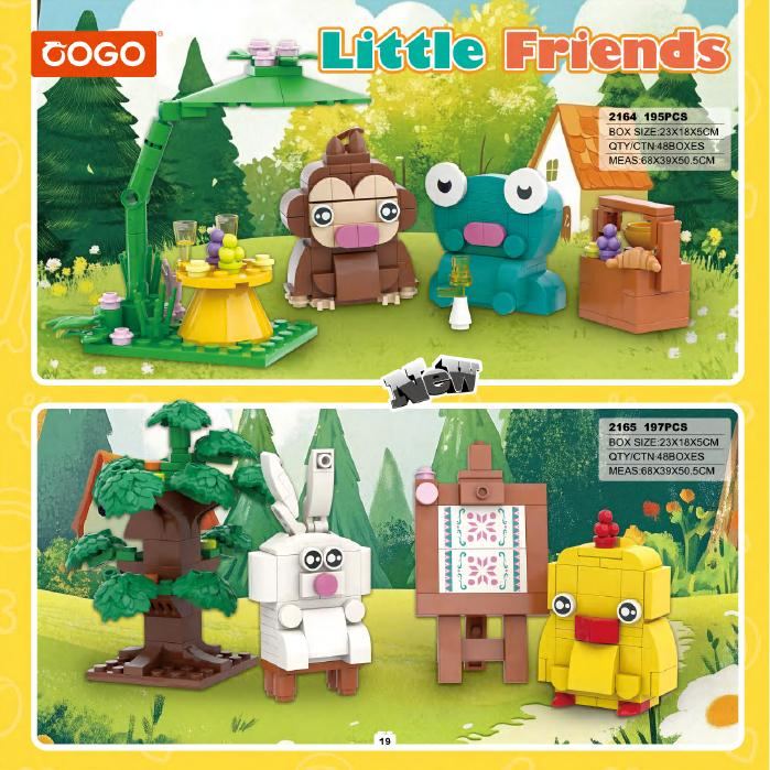 Little Friends sets from the Cogo catalogue